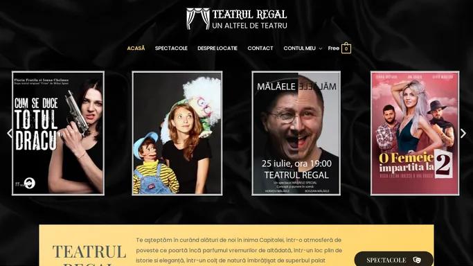 Teatrul Regal - Spectacol in timp de pandemie