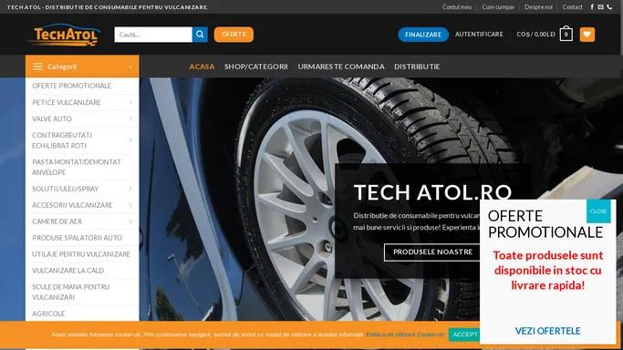 Techatol – Distributie de consumabile pentru vulcanizare