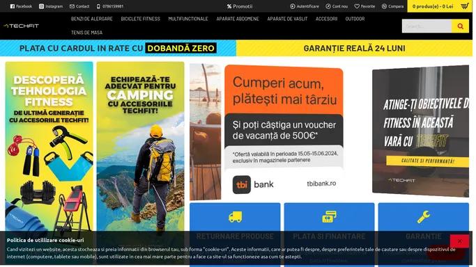TECHFIT | Echipamente Fitness si Accesorii
