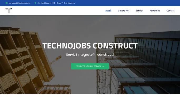 TechnoJobs – Servicii integrate in constructii