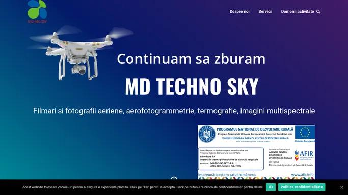 TECHNOSKY - MD TECHNO SKY - filmari aeriene, judetul Timis