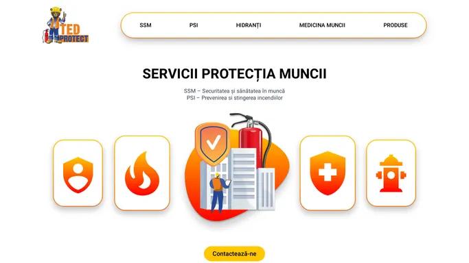 Ted Protect – SERVICII PROTECTIA MUNCII