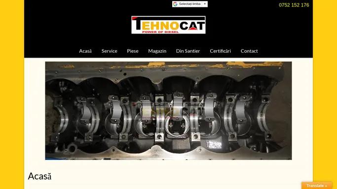 Tehnocat - Service Motoare Industriale, Utilaje de Constructii, Grupuri Electrogene, Transmisii si Convertizoare | Service Motoare Industriale, Utilaje de Constructii, Grupuri Electrogene, Transmisii si Convertizoare