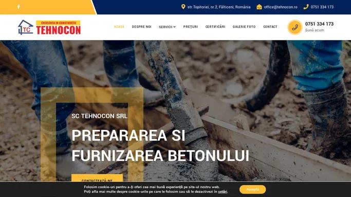 Tehnocon - Firma de constructii Suceava