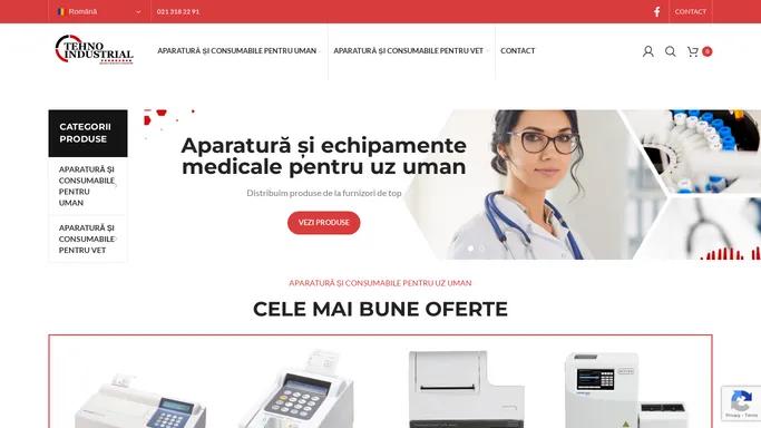 Tehno Industrial - Aparatura, echipamente, reactivi si consumabile medicale - Tehno Industrial