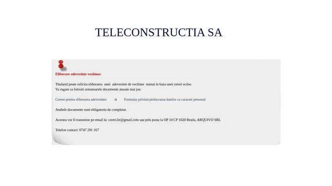 Teleconstructia SA