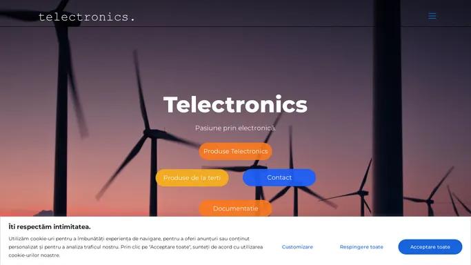 Telectronics - Antene Satelit, Sisteme Supraveghere, Energie Verde