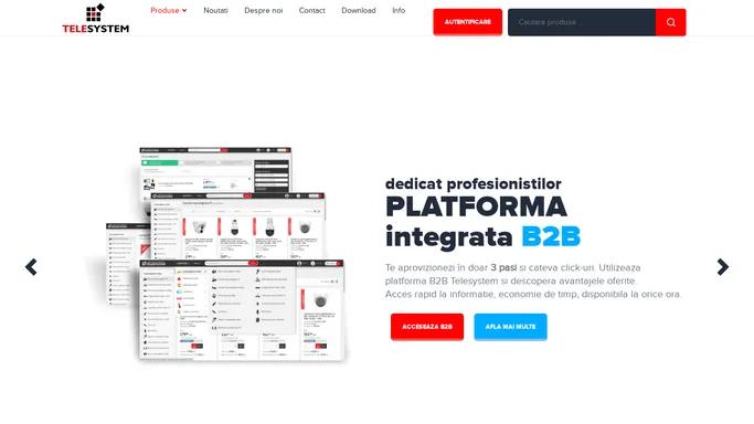 TELESYSTEM - Echipamente si accesorii pentru sisteme de securitate