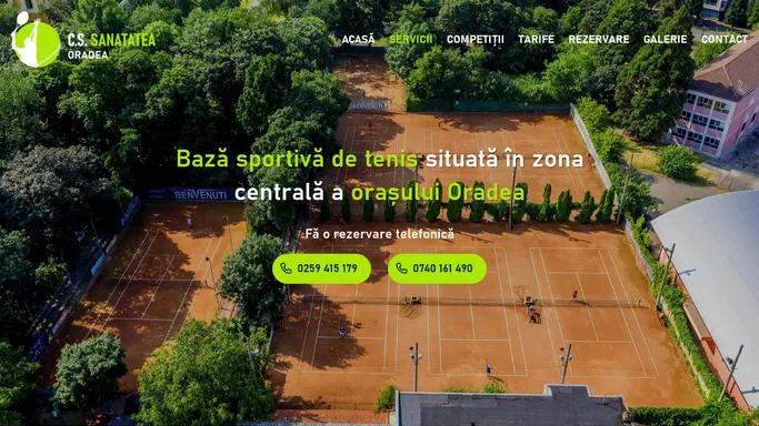 Club Sportiv Sanatatea Oradea - Tenis Oradea