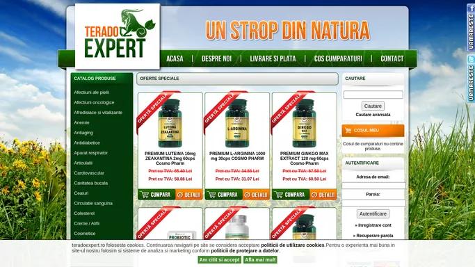 Produse naturiste-Un strop din natura-Magazin online de produse naturale