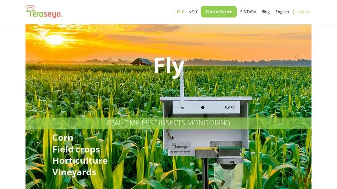 Teraseya Fly - Real time pest insect monitoring