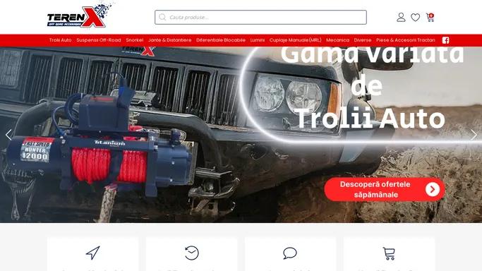 Magazin Online Produse Off Road si Tractari Auto - TerenX