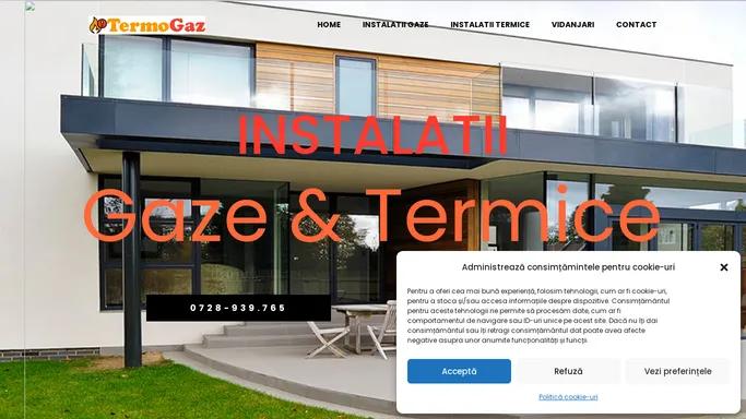 Instalatii Gaze si Termice Constanta - TermoGaz