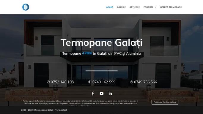 Termopane Galati » Tamplarie PVC si aluminiu in Galati