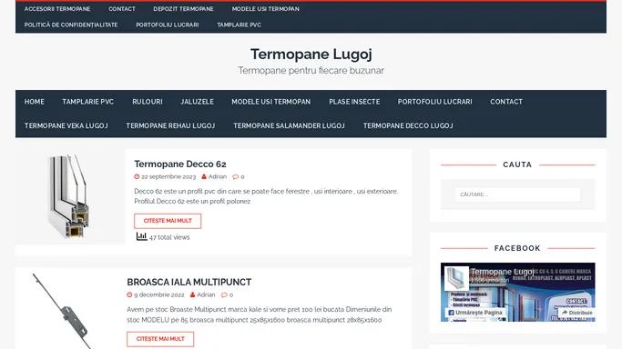 Termopane Lugoj - Termopane pentru fiecare buzunar