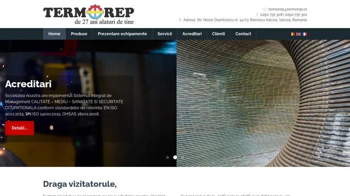 Termorep::.. Confectii metalice, rezervoare, sisteme racire, instalatii, cazane