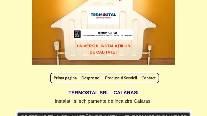 Termostal SRL Calarasi | Centrale si cazane termice