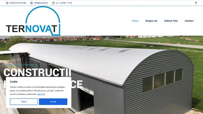 Hale Metalice si Amenajari Interioare - Ternovat