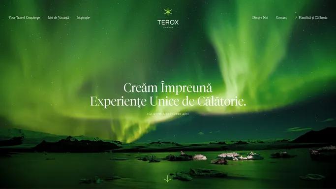 Terox Travel – Creating Unique Travel Experiences