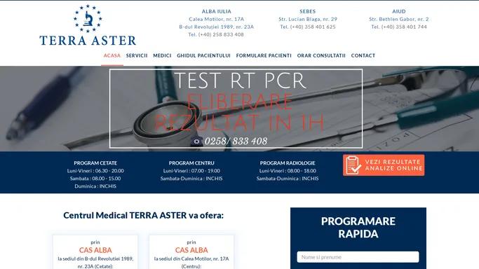 Acasa | Centru Medical Terra Aster Alba Iulia