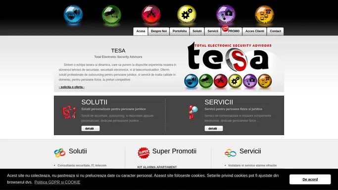 TESA - Total Electronic Security Advisors