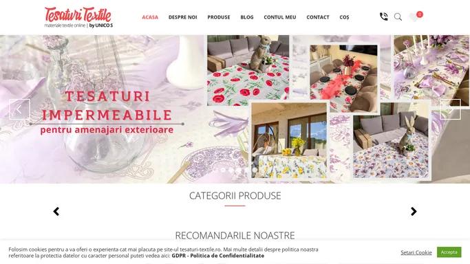 Tesaturi Textile | Materiale textile | Tesaturi online | Magazin online de materiale textile