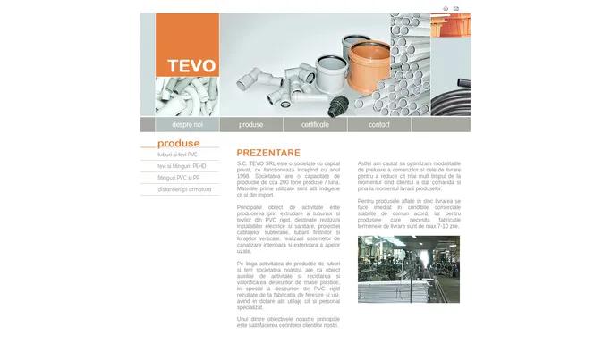 TEVO - tevi si fitinguri - PVC - PP - PE