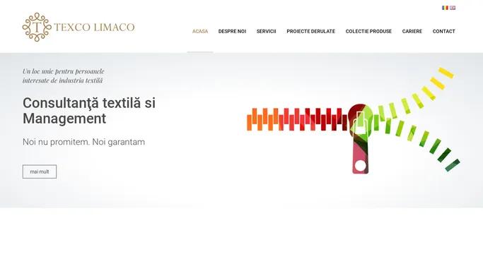 Texco Limaco - Consultanta Textila si Management