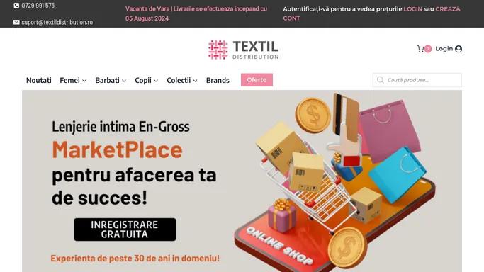 TextilDistribution.ro - Lenjerie Intima En-Gros