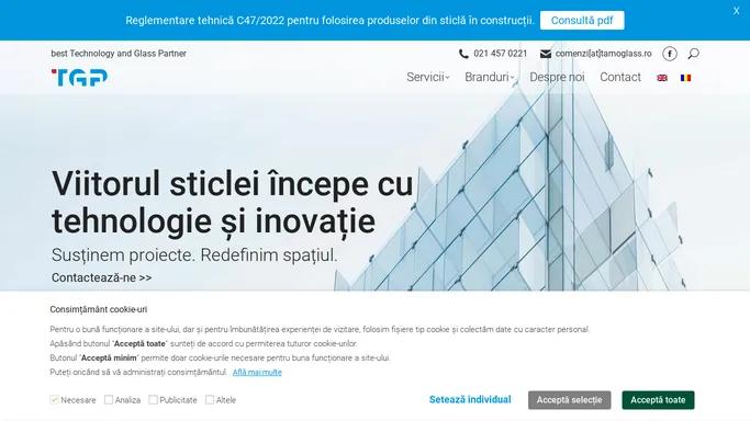 Fabrica prelucrare sticla | TGP - TamoGlass Perfect