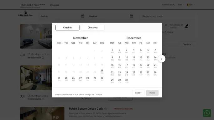 The Rabbit hole Sibiu - Sistemul oficial de rezervare - Confirmare instantanee