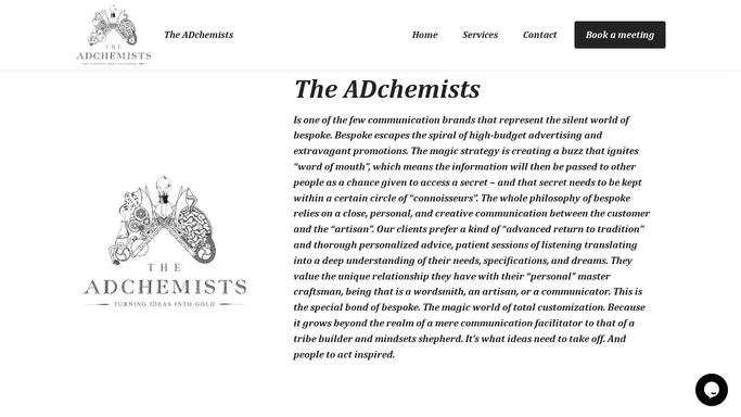 The ADchemists - Turning Ideas Into Gold | Bespoke Advertising Agency