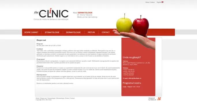 Despre clinica - The Clinic - clinica de medicina dentara si dermatologie