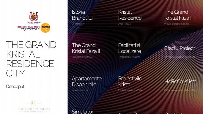 The Grand Kristal Residence City - Orasul de 15 minute
