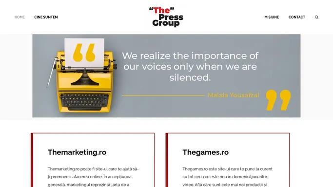 The Press Group Romania – .