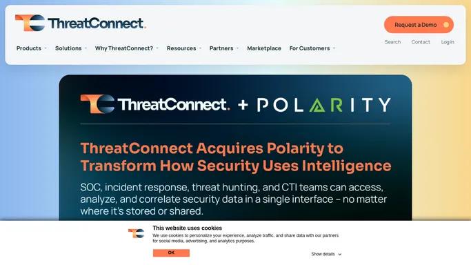 Cyber Threat Intelligence & Risk Quantification | ThreatConnect