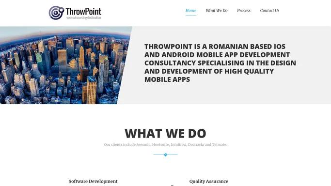 THROWPOINT - Your Outsourcing Destination