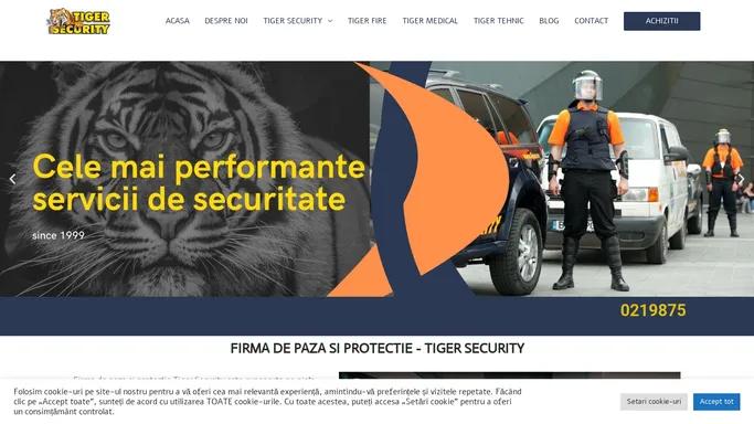 ACASA - Firma de paza si Protectie Tiger Security