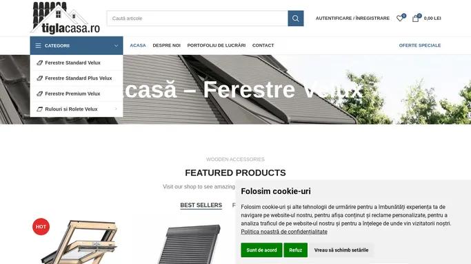 Tigla Casa – Ferestre de mansarda Velux