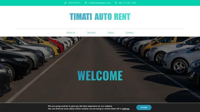 Timatiautorent - Auto rent