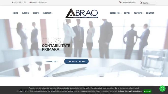 Centrul ABRAO Timisoara | Cursuri de formare profesionala