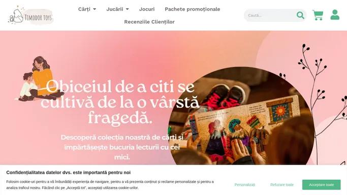 TimodorToys.ro - Jocuri, Jucarii si Carti pentru Copii