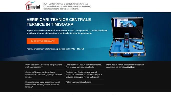 Verificari Centrale Termice | Verificari Tehnice