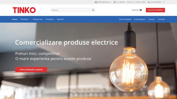 TINKO – Electrice online