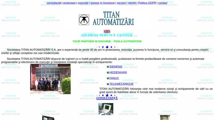 TITAN AUTOMATIZARI - Prima pagina