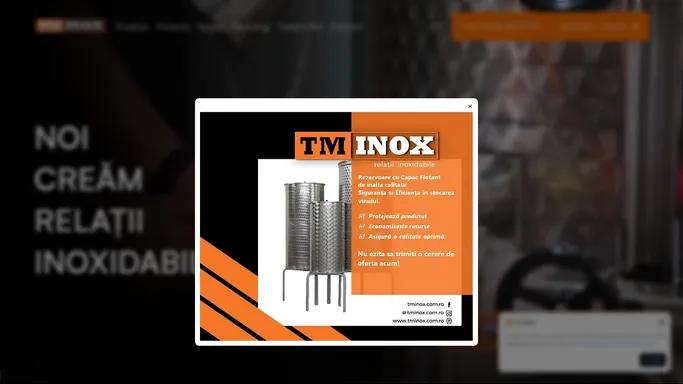 TM INOX | Pagina Principala