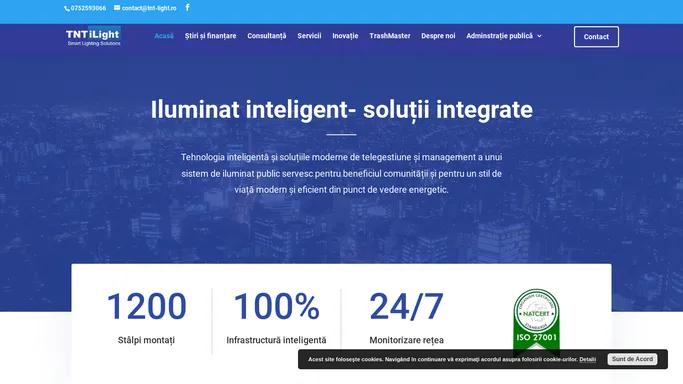 TNT-Light.ro - Solutii integrate de iluminat inteligent