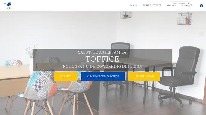 TOffice Coworking Sibiu -Spatiu de birouri