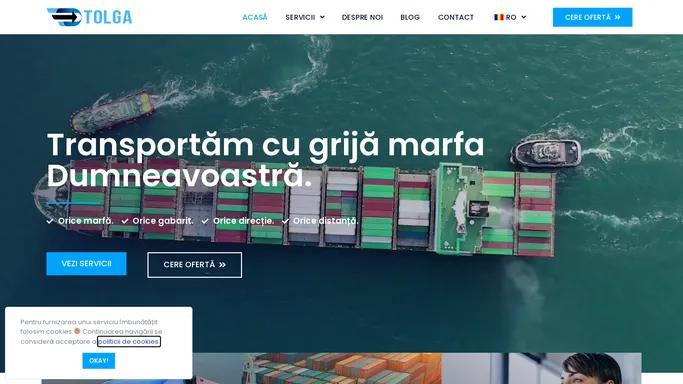 Tolga Logistics - Servicii Profesionale de Logistica: Livrare Rapida si Eficienta