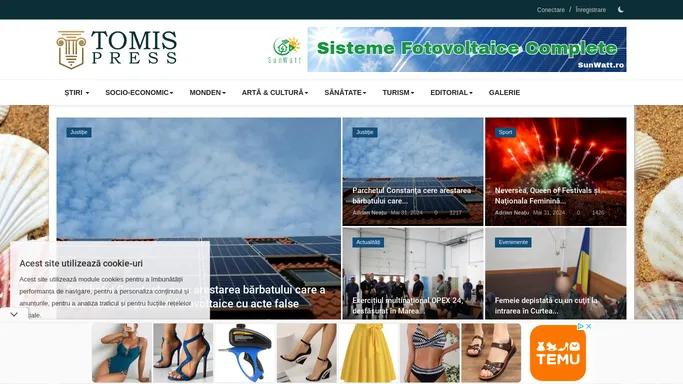 Tomis Press - Stiri si informatii din judetul Constanta - Stiri si informatii